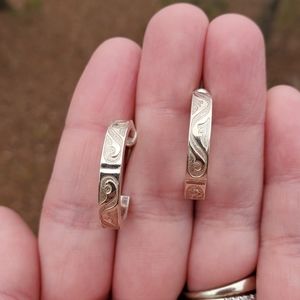 Sterling Silver Hoop Earrings